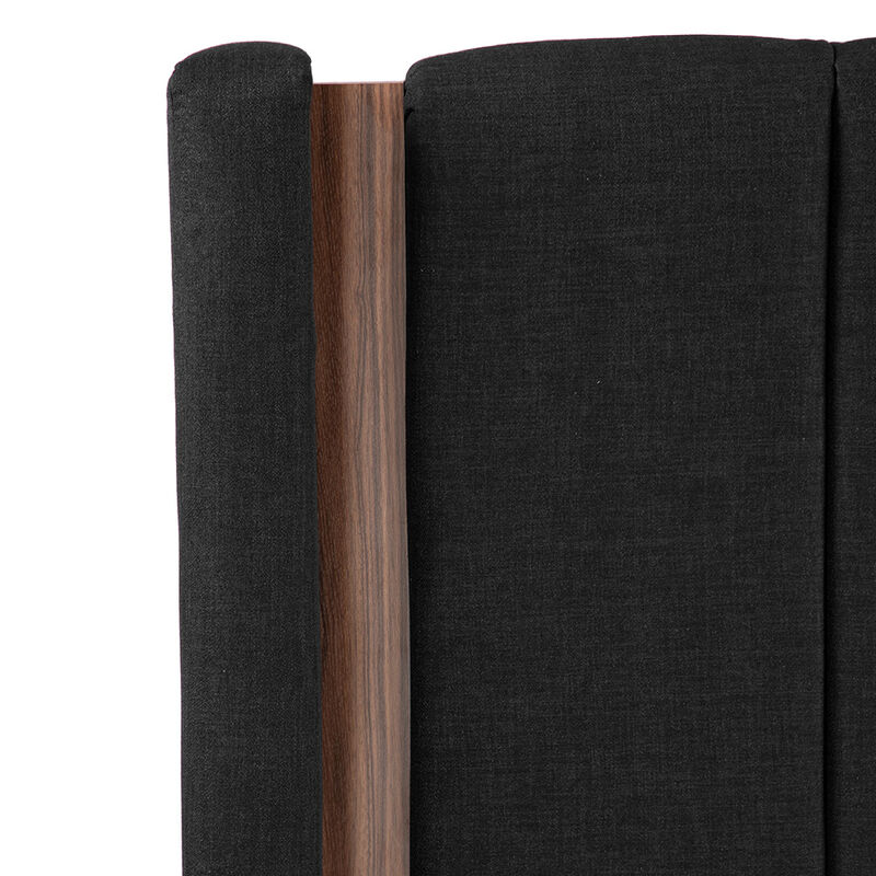 Cabecera Queen Size Dicasa Linz Negro image number null