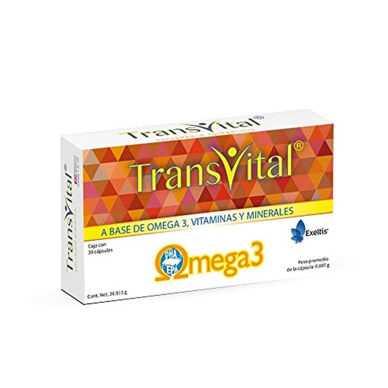 Transvital Suplemento Alimenticio a Base de Ome... image number null