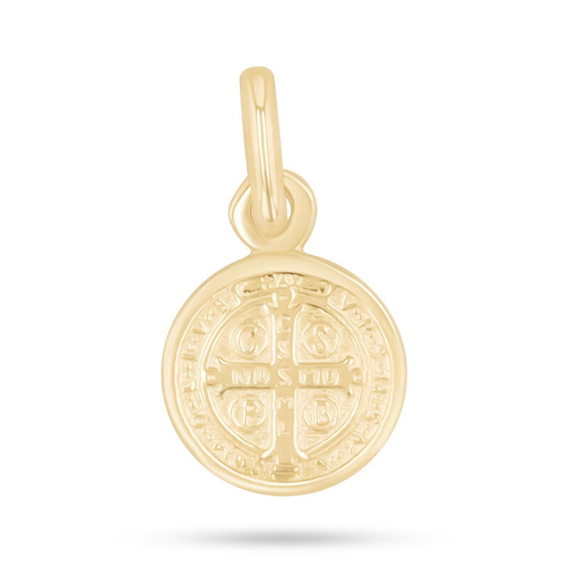 Medalla De Moneda De San Benito Oro Amarillo 10... image number null