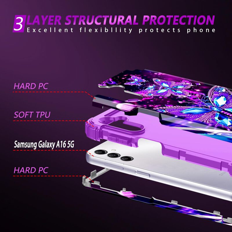 Funda Miqala para Galaxy A16 5G - Protecci&oacute;n An... image number null
