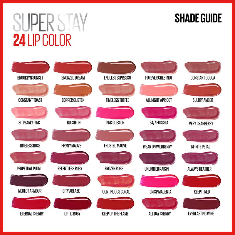 L&aacute;piz Labial L&iacute;quido Maybelline Super Stay 24 C... image number null