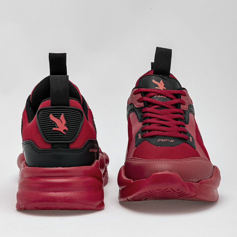 American Fire Tenis urbano para hombre rojo neg... image number null