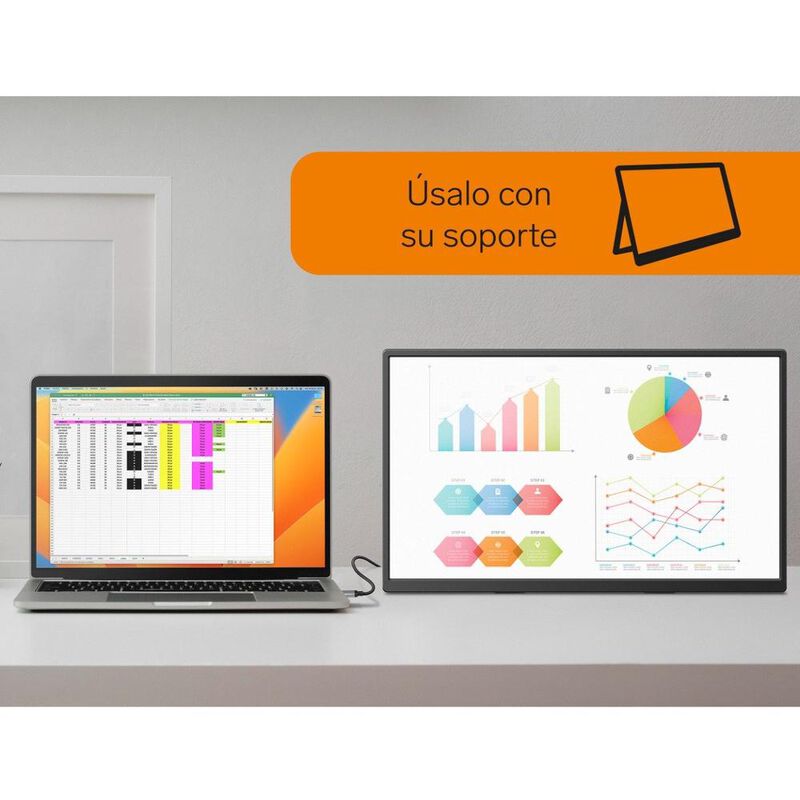 Monitor portátil HDR de 18.5” para laptop image number null