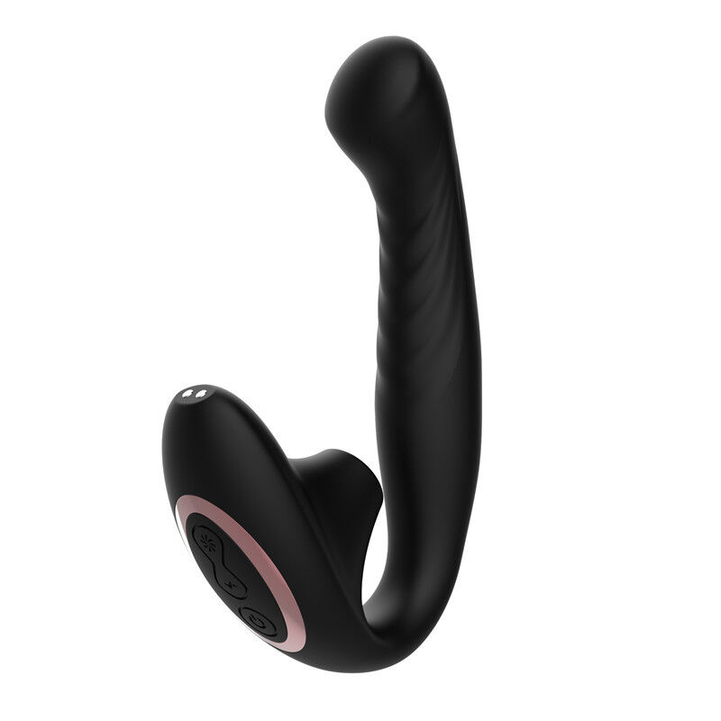 Vibrador Dual Suction Tuti 10Fr 10 Succ Negro image number null