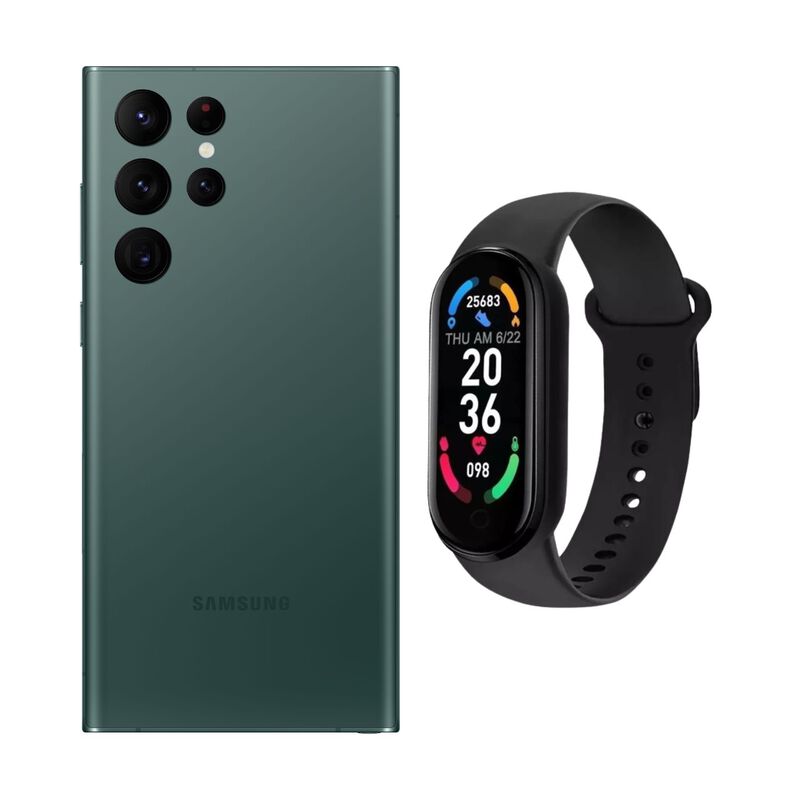 Galaxy S22 Ultra 128GB Verde Reacondicionado + ... image number null