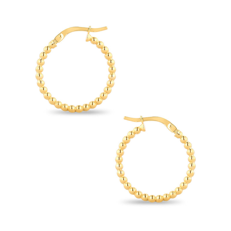 Arracadas De Oro Amarillo 10K (15Mm Aprox) image number null