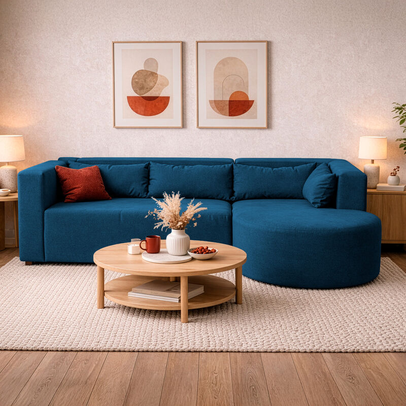 Sala Modular Kaly, Atlas Del Descanso Color Azu... image number null