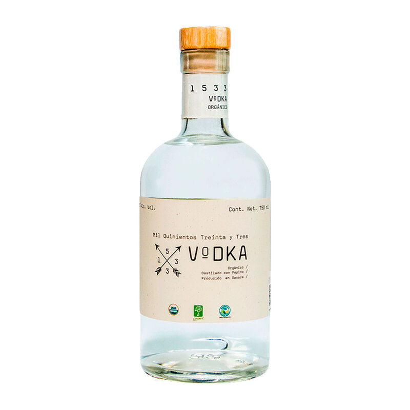 Vodka 1533 Organico Oaxaqueño 750 ml image number null