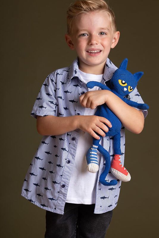 Mu&ntilde;eco De Peluche Pete The Cat De Merrymakers, ... image number null