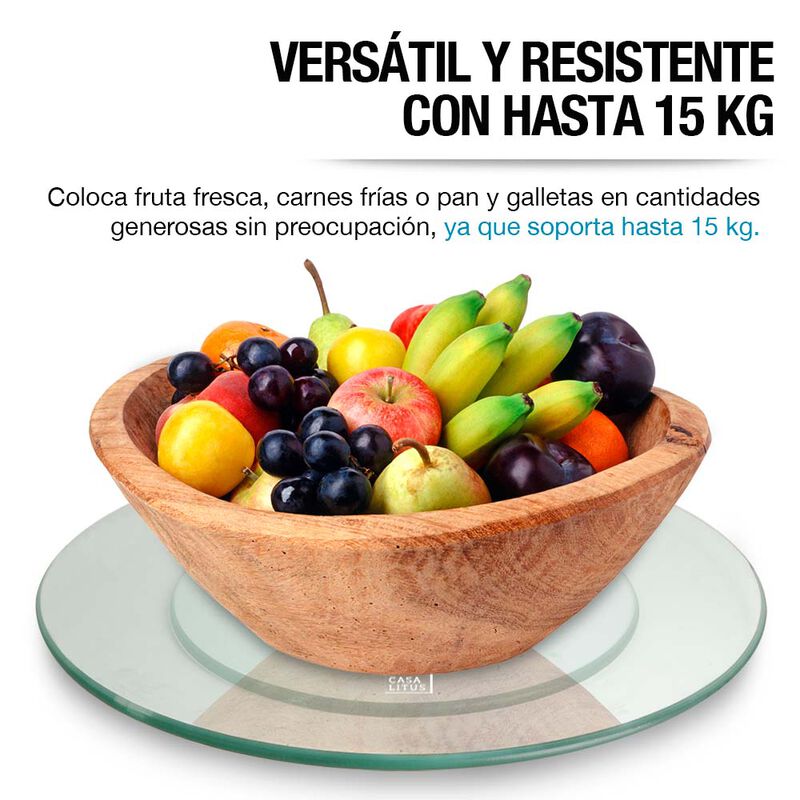 Lazy Susan Organizador Giratorio de Vidrio 60 c... image number null