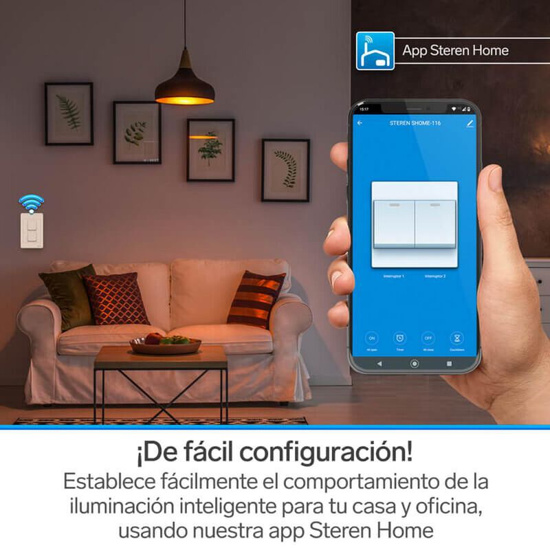 Apagador Wi-fi, Doble | Shome-116 image number null