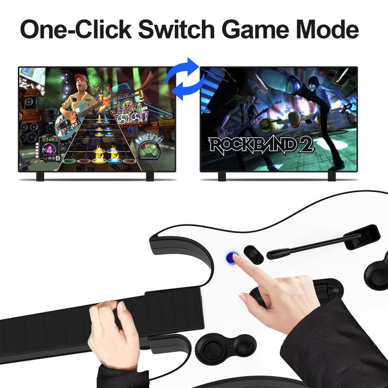 Ordenador Pc/ps3 Inal&aacute;mbrico Guitar Hero Guitar... image number null