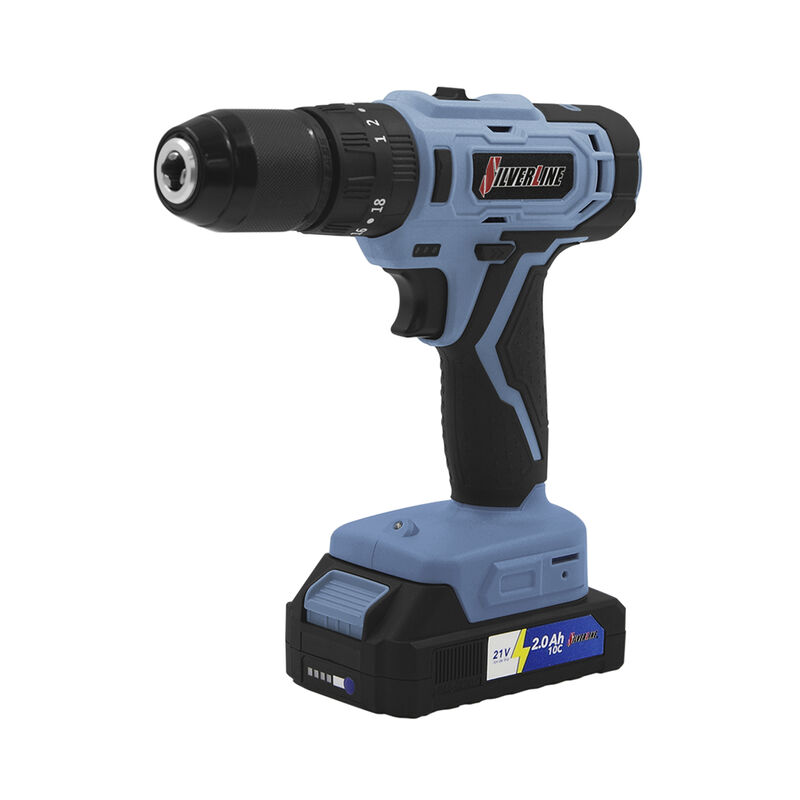 Taladro Destornillador inalámbrico Silverline C... image number null