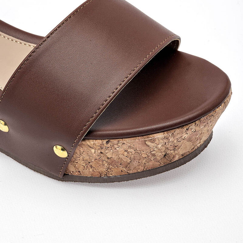 Been Class sandalia plataforma para mujer caf&eacute; ... image number null