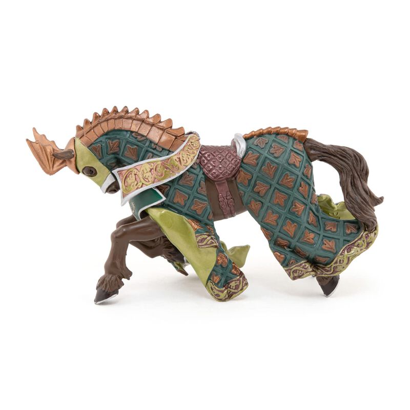 Toy Papo Weapon Master Dragon Horse Verde/dorad... image number null