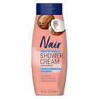 Crema De Ducha Nair Sensitive Depiladora Con Aceite De Coco, 350 Ml