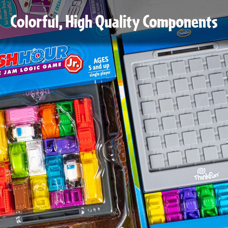 Juego De L&oacute;gica Thinkfun Rush Hour Junior Con C... image number null