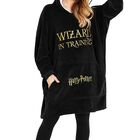 Sudadera Con Capucha De Forro Polar De Harry Potter Wearable Blanket Para Adultos