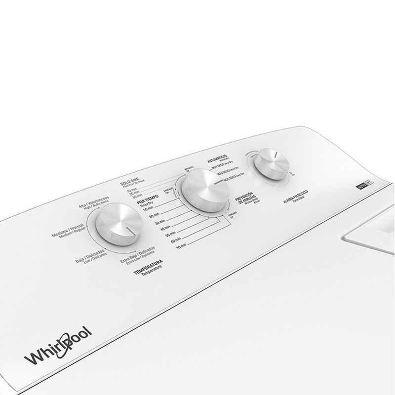 Secadora Whirlpool Carga Superior El&eacute;ctrica Bla... image number null