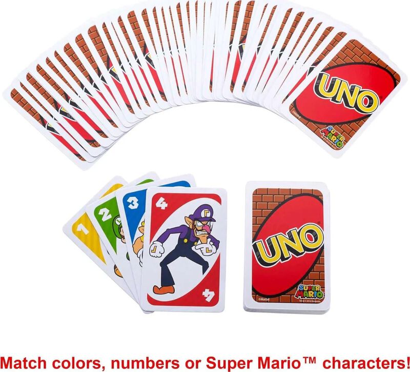 UNO Cartas Super Mario Bros image number null