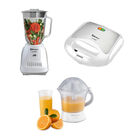 Combo Koblenz Licuadora LKM-5910 VB + Sandwichera SKM-800 BI + Exprimidor CEKM-40 PB END