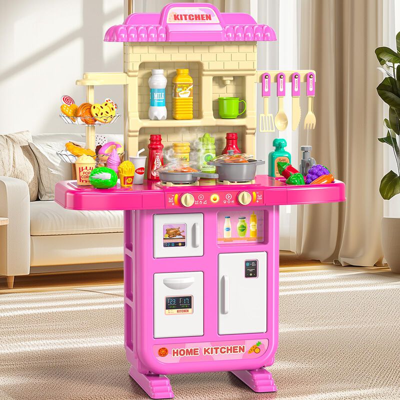 Set De Juegos De Cocina Para Ni&ntilde;os Mskoler 91x2... image number null