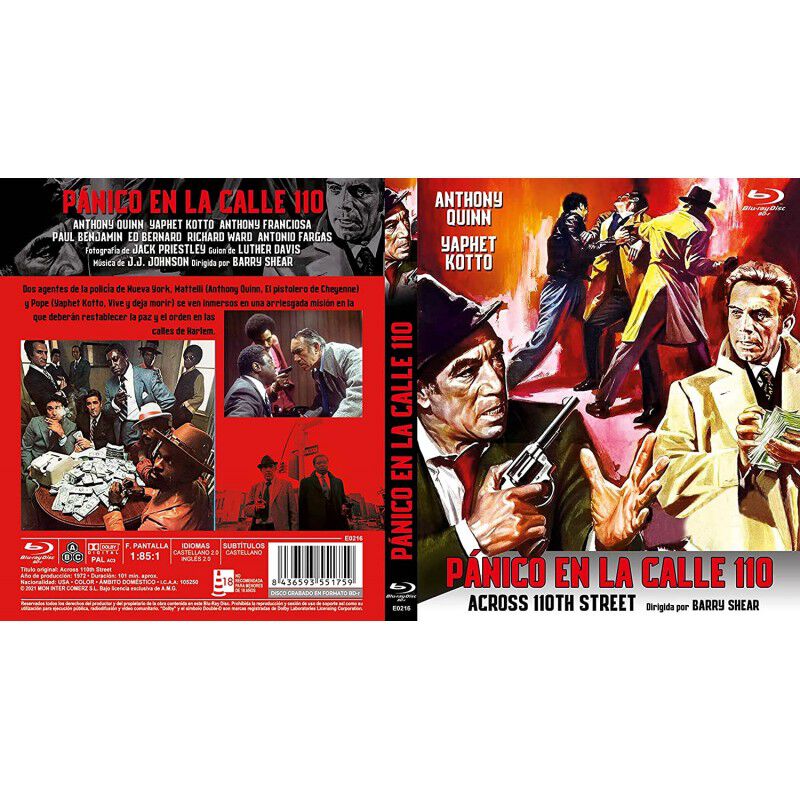 P&aacute;nico En La Calle 110 [BD-r] [Blu-ray] image number null