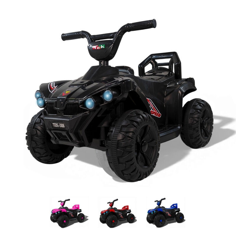 Carro Montable El&eacute;ctrico Moto Cuatrimoto Ni&ntilde;o T... image number null