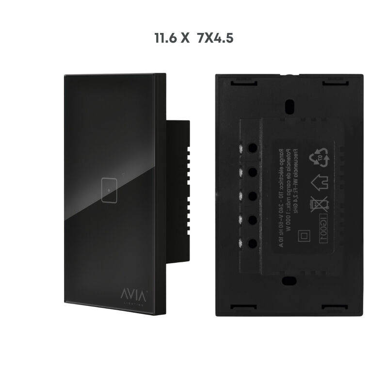Pack 2 piezas Apagador De Pared Touch De Tres M... image number null