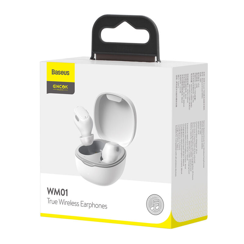 Auriculares Inálambricos Baseus Encok WM01 Bate... image number null