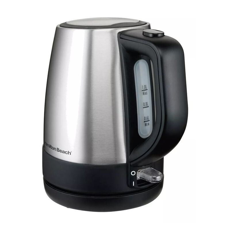 Tetera El&eacute;ctrica Hamilton Beach 40998 1L Platea... image number null