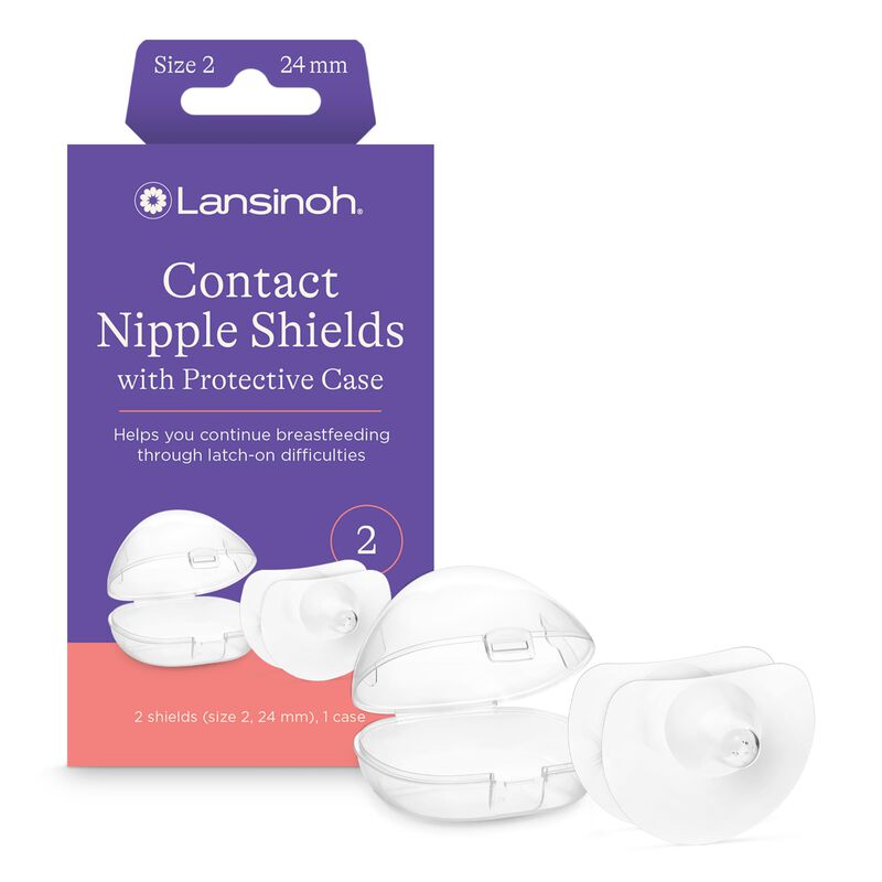 Protectores De Pezones Lansinoh Contact Para Am... image number null