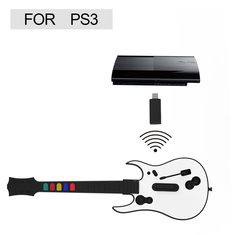Ordenador Pc/ps3 Inal&aacute;mbrico Guitar Hero Guitar... image number null
