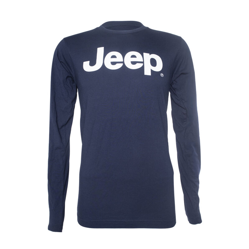Playera Manga Larga Azul Marino Marca JEEP image number null