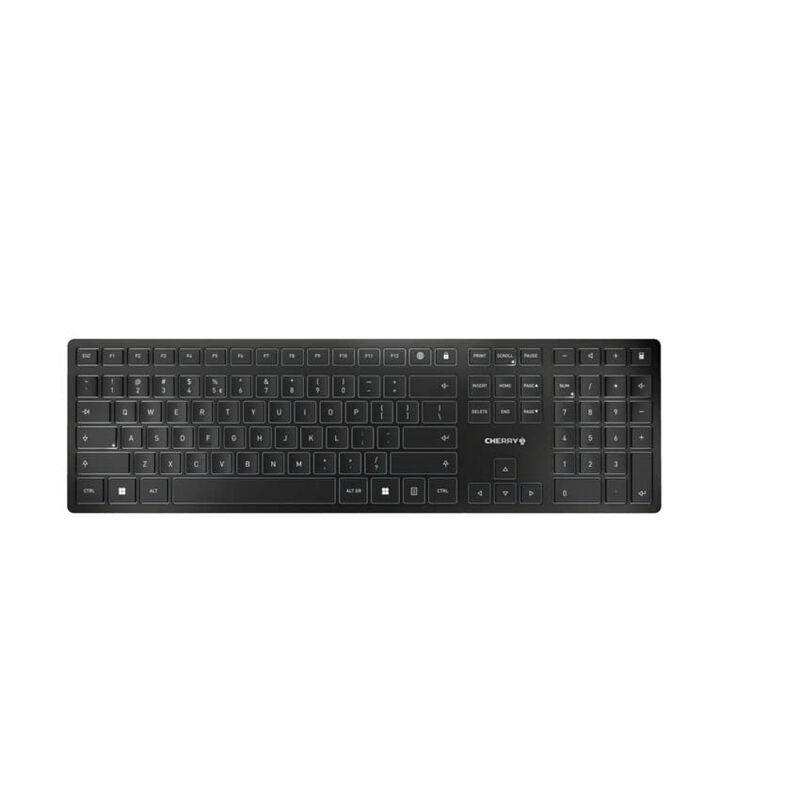 Teclado Inal&aacute;mbrico Cherry Kw 9100 Slim Recarga... image number null