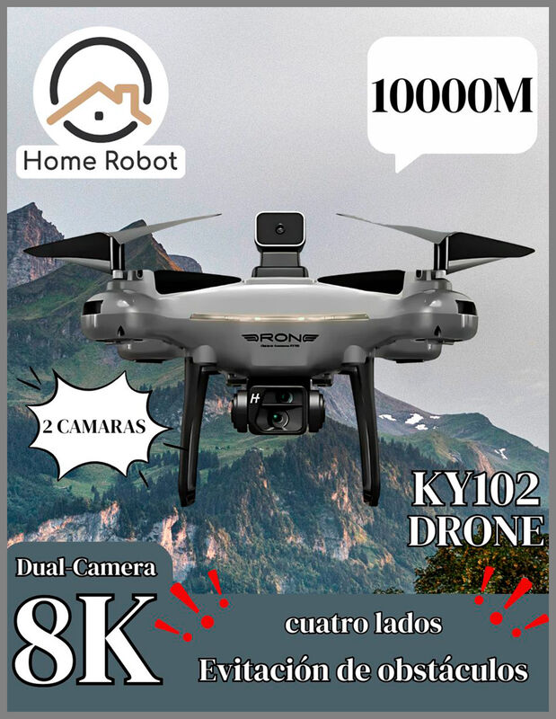 Dron Doble Cámara 8K image number null