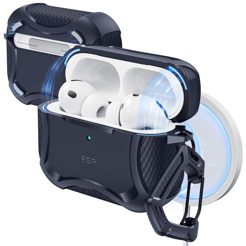 Funda Para Airpods Pro 3 Esr, Azul Marino, Prot... image number null