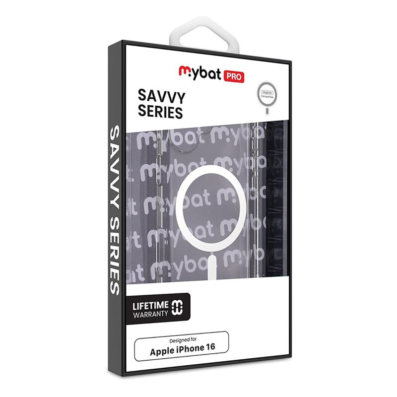 Funda Mybat Savvy Para Iphone 16 - Transparente image number null