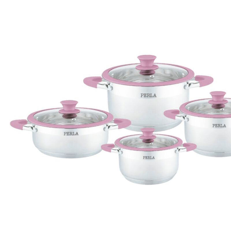 Bater&iacute;a de Cocina Perla R011RS Rebeca 10 Piezas... image number null
