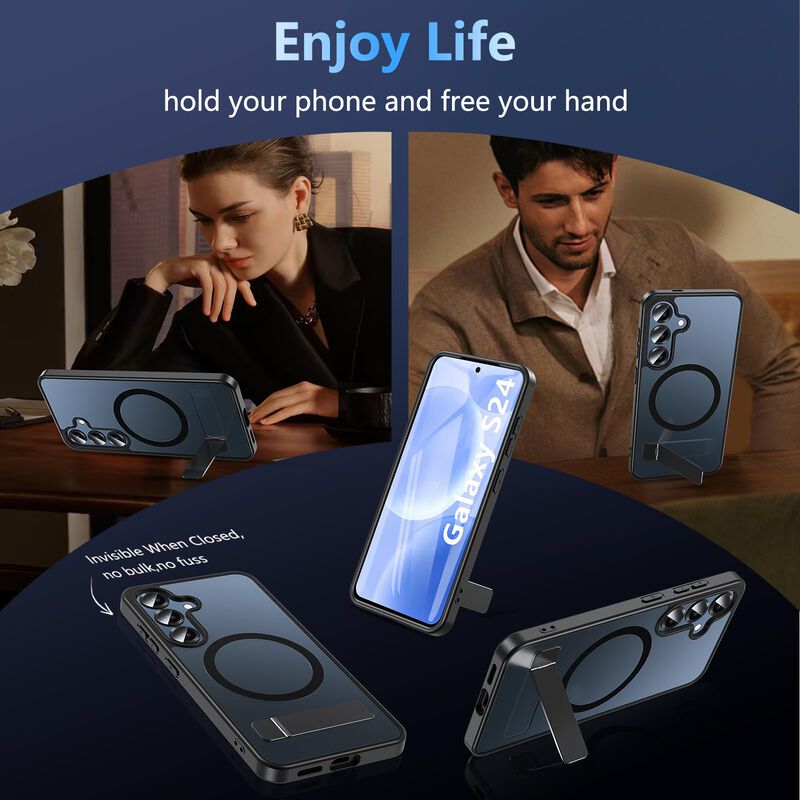 Funda Magn&eacute;tica Owkey para Samsung Galaxy S24 d... image number null