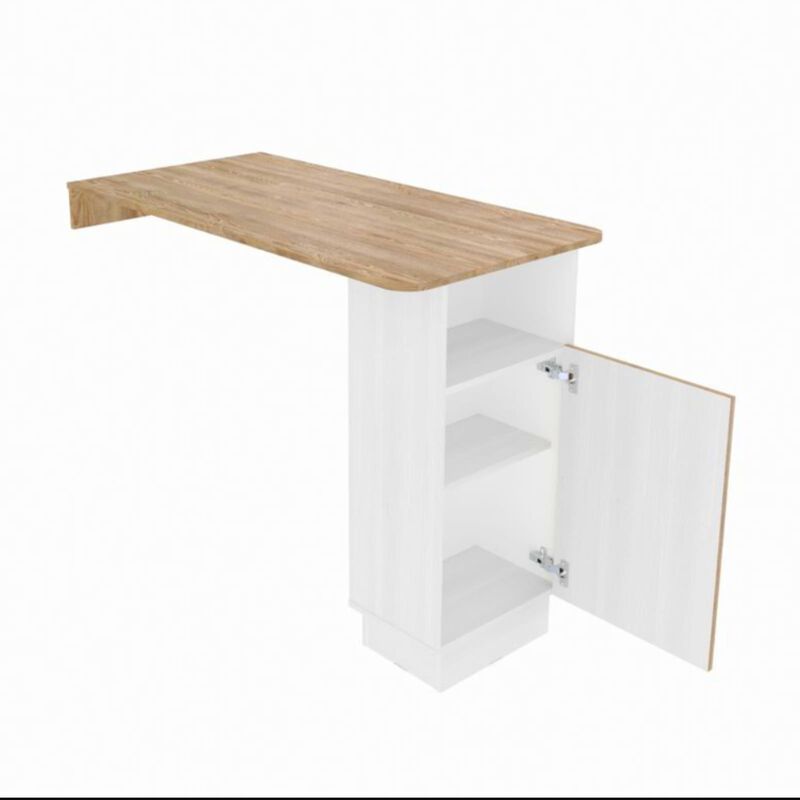 Barra  Desayunador Mila con Repisas Organizador... image number null