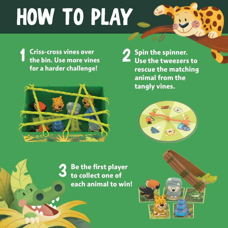 Juego De Mesa Educational Insights Jungle Rescu... image number null