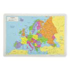 Mantel Individual Painless Learning Europe Map Eur-1, 30 X 45 Cm