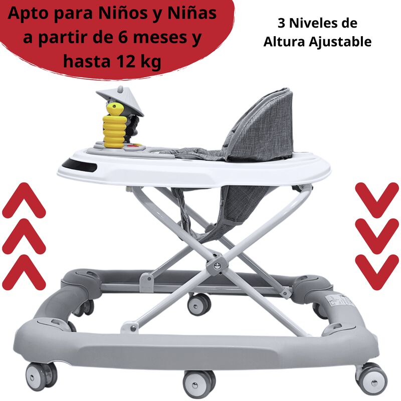 Andadera para Beb&eacute; Mecedora Panda Musical Bast&oacute;... image number null