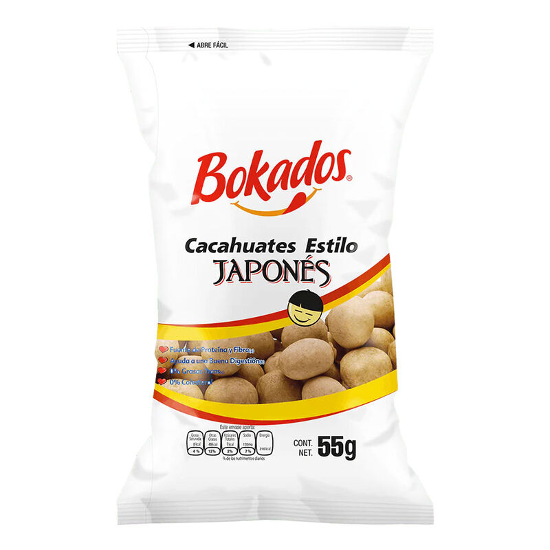 Cacahuate Japones Bokados 55gr image number null