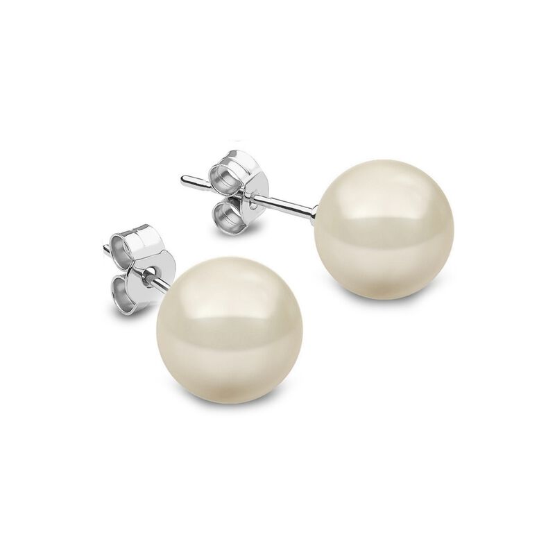 Collar aretes y pulsera Perlas de cristal creci... image number null