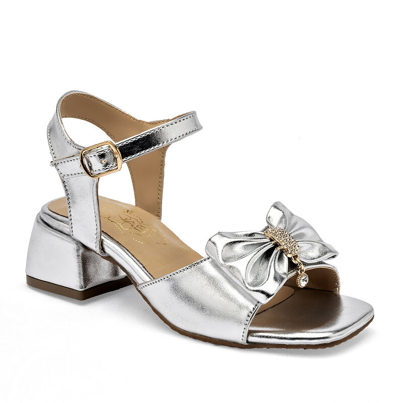 D'Monas sandalia para ni&ntilde;a plata cod 141518-D image number null