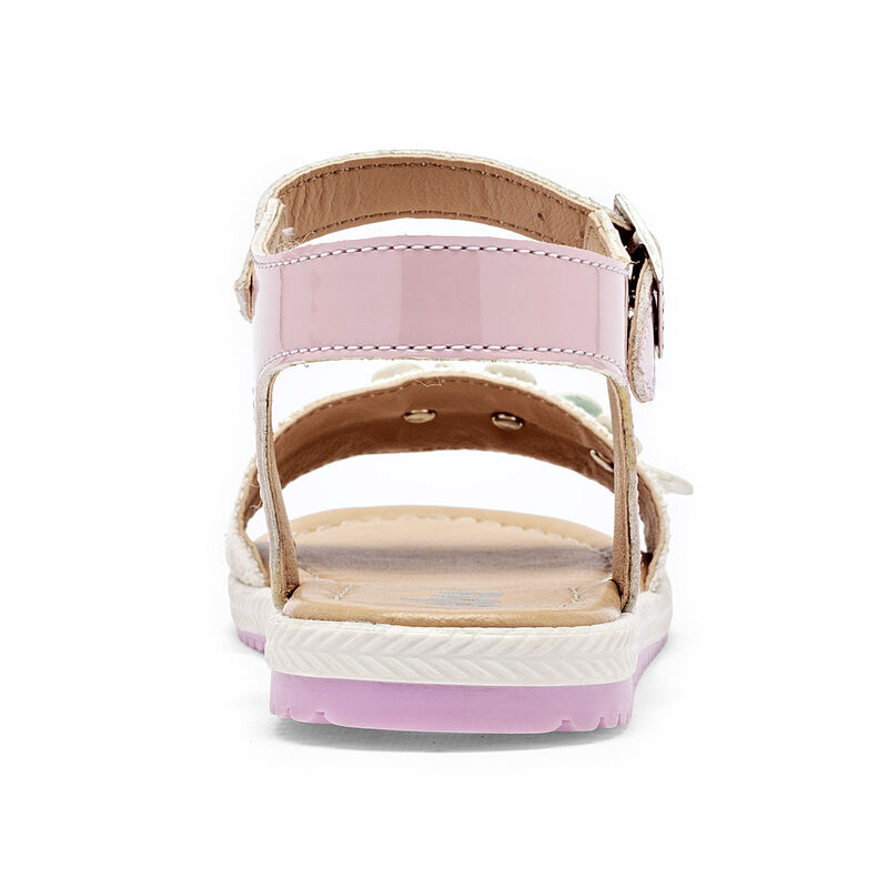 Abc Zapatitos sandalia para ni&ntilde;a rosa beige cod... image number null