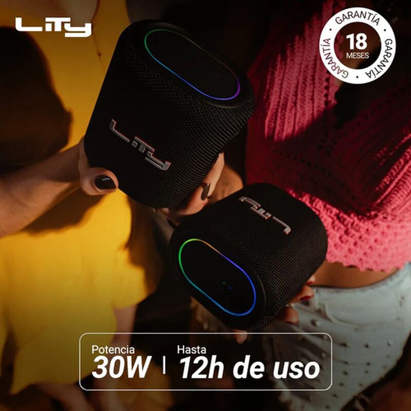 Bocina 30w Bluetooth 5.3 Port&aacute;til Ipx6 Usb-c Ne... image number null
