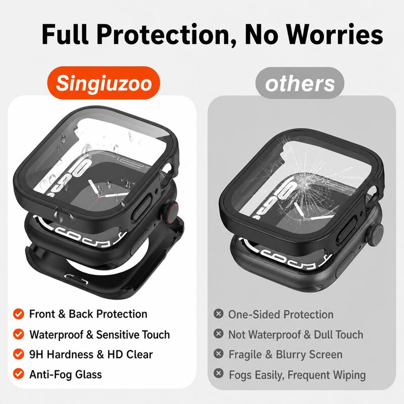 Funda para Apple Watch Singiuzoo 44mm Pack de 2... image number null